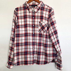 Tommy Hilfiger Plaid Button Down Shirt